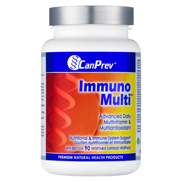 Bottle of CanPrev Immuno Multi 90 Capsules