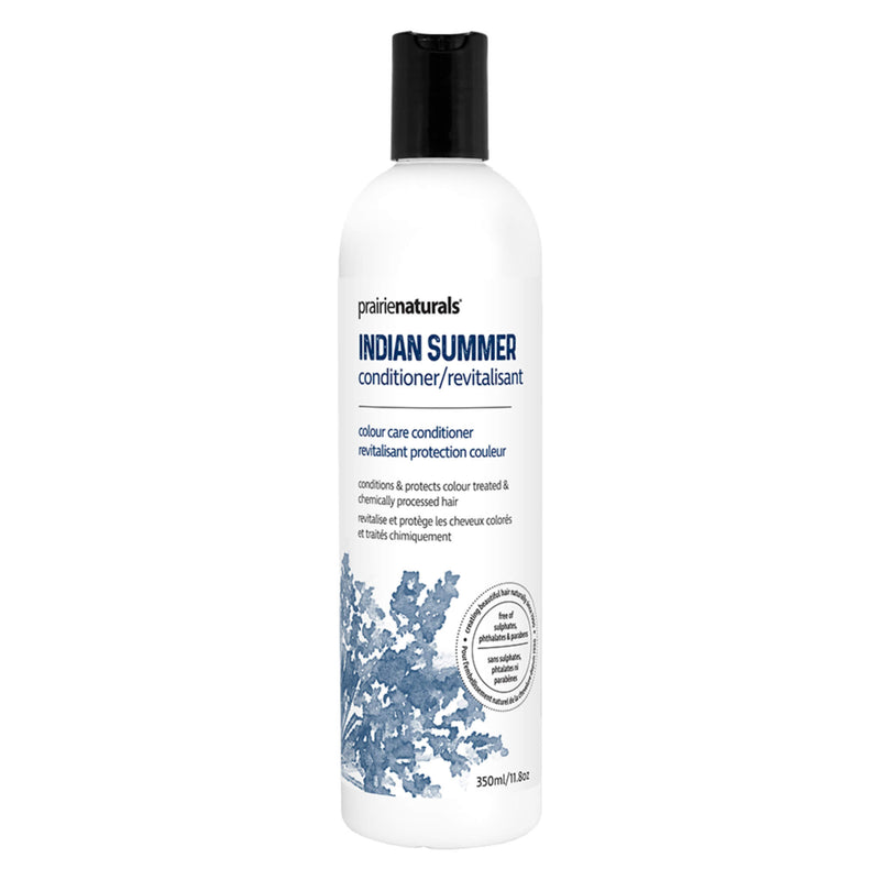 Bottle of Prairie Naturals Indian Summer Care Protection Conditioner 350 Milliliters
