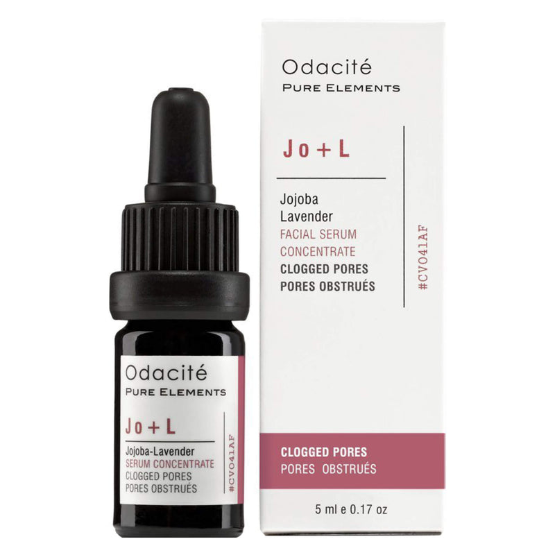 Dropper Bottle of Odacite Jo + L Clogged Pores - Jojoba lavender Serum Concentrate 0.17 Ounces