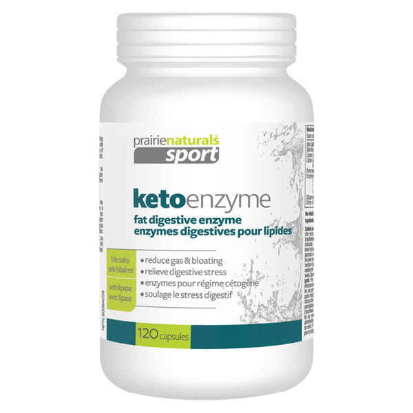 Bottle of Keto Enzyme 120 Vegetable Capsules