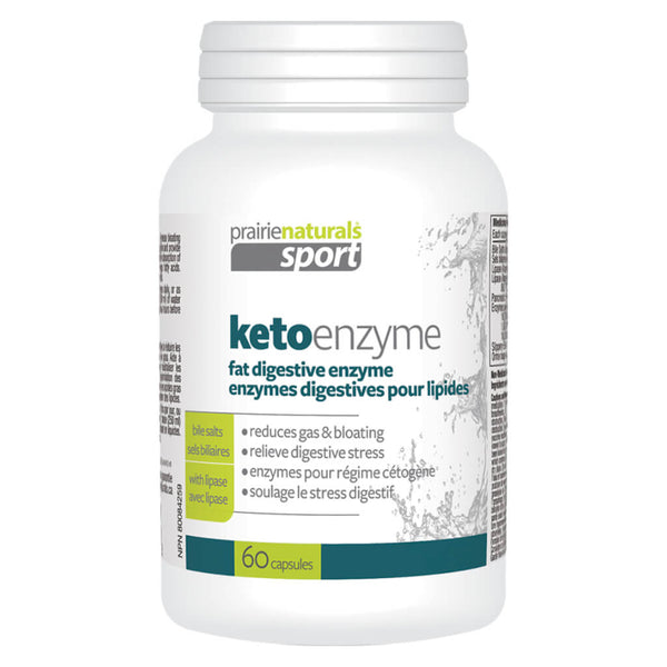 Bottle of Keto Enzyme 60 Vegetable Capsules