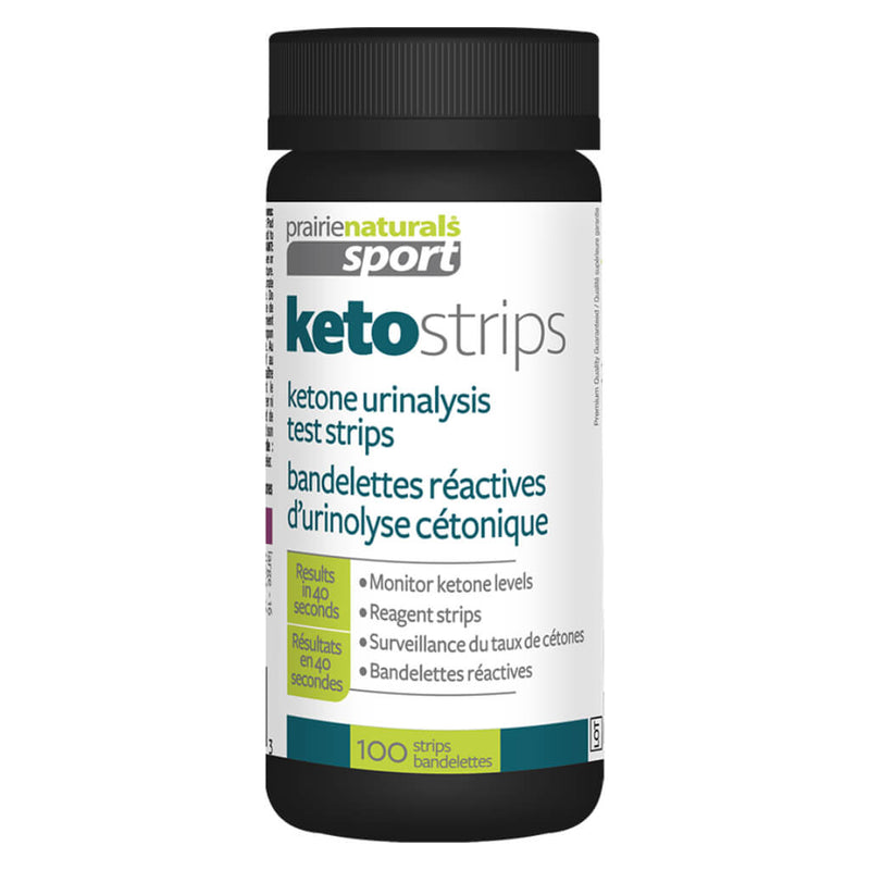 Bottle of Keto Strips 100 Pieces