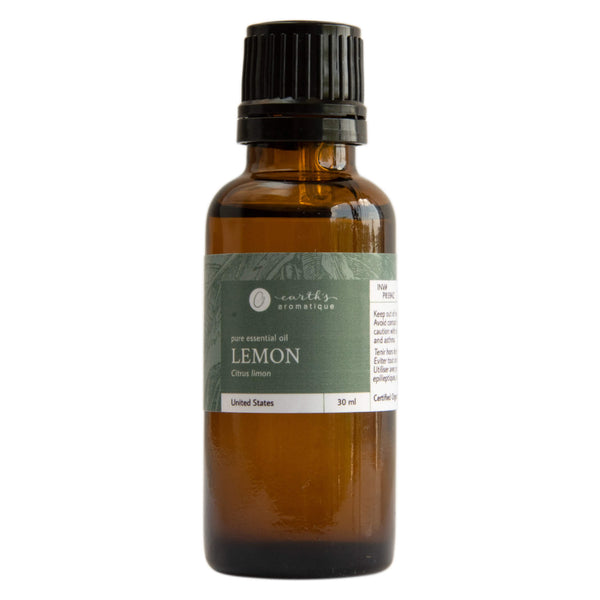 Earth's Aromatique - Lemon Citrus Essential Oil 30 mL | Optimum Health Vitamins, Canada