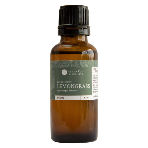 Earth's Aromatique - Lemongrass 30 mL Essential Oil | Optimum Health Vitamins, Canada
