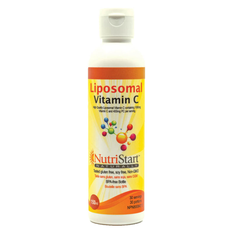 Bottle of NutriStart Liposomal Vitamin C 150 Milliliters