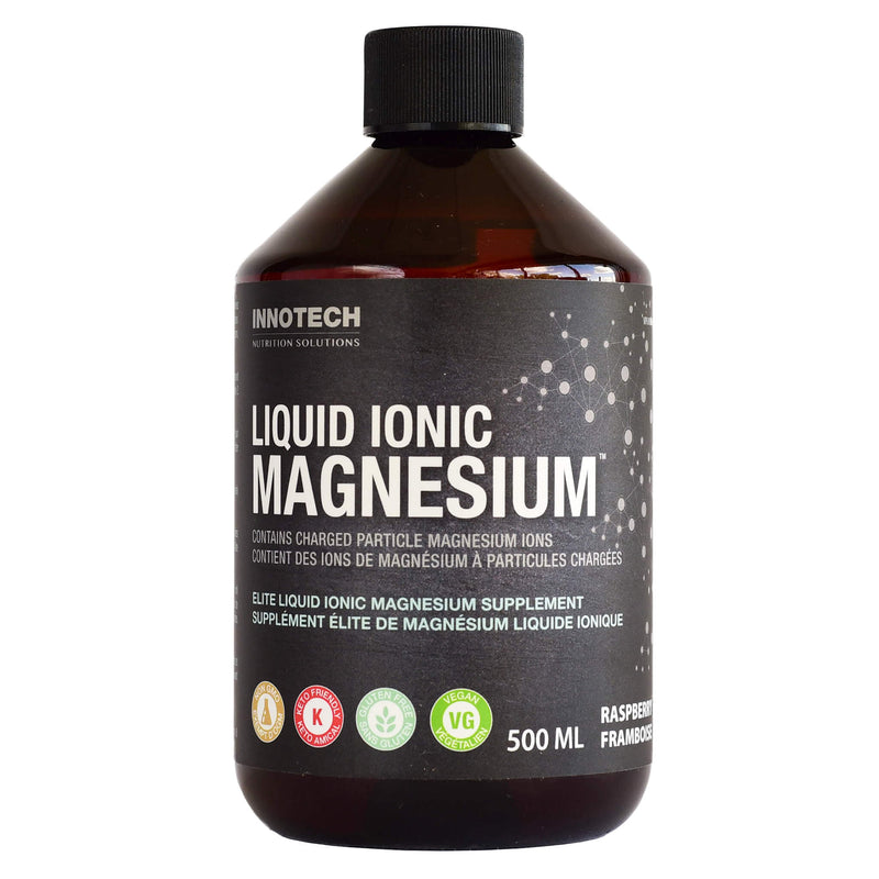 Bottle of Innotech LiquidIonicMagnesium Raspberry 500ml