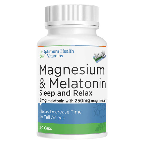 OptimumHealthVitamins Magnesium&Melatonin Sleep&Relax 60Caps