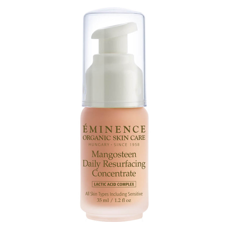 Pump Bottle of Eminence Mangosteen Daily Resurfacing Concentrate 35 Milliliters
