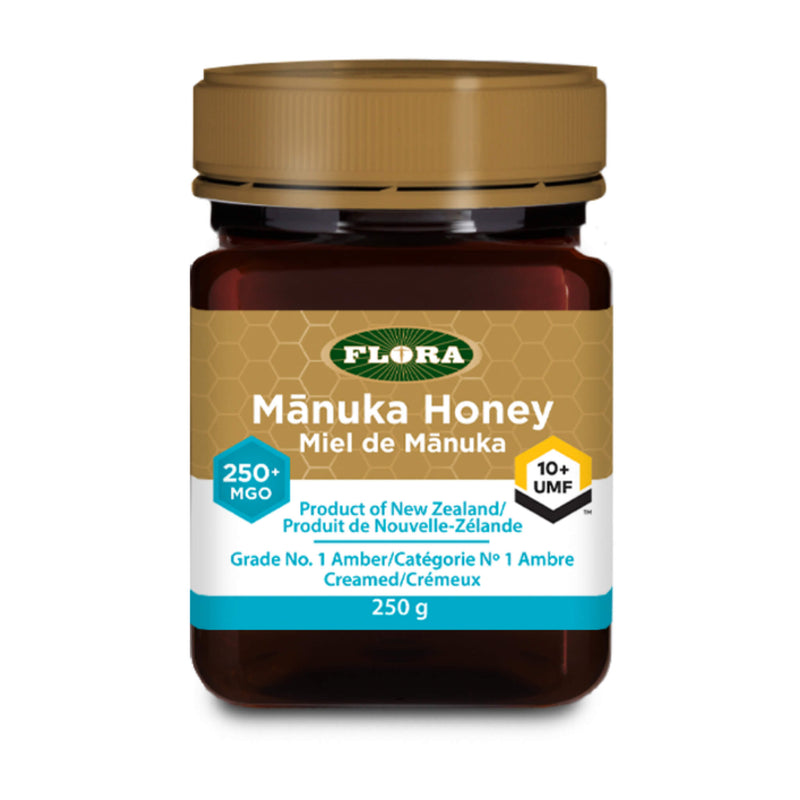 Jar of Flora Manuka Honey Blend (MGO 250+) 250 Grams