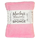 Marley's Monster Sponge Cloth Pink with Surprise pattern
