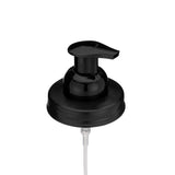 Jaramazing Mason Jar Foaming Soap Dispenser Lid Black 1-Pack