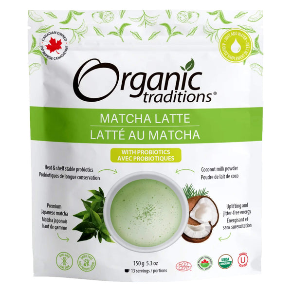 OrganicTraditions MatchaLatte 150g/5.3oz