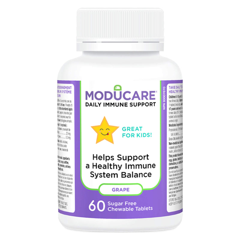 Moducare Children's Daily Immune Support Grape Chewables