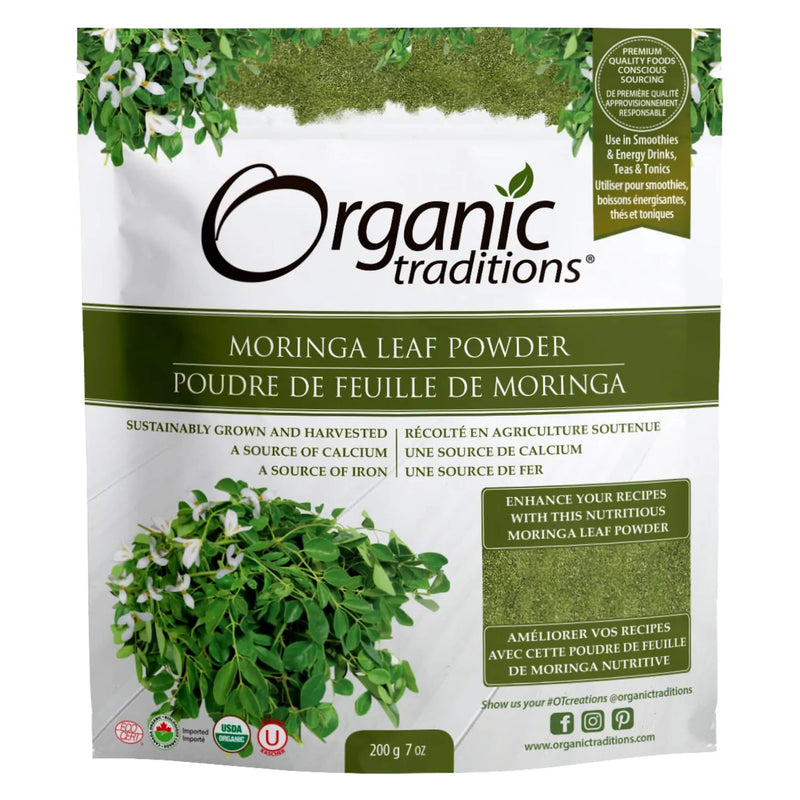 OrganicTraditions MoringaLeafPowder 200g/7oz