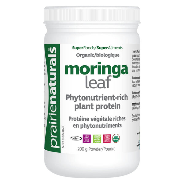 Container of Organic Moringa Leaf Powder 200 Grams