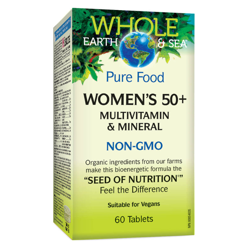 Box of Womens 50+ Multivitamin & Mineral 60 Tablets