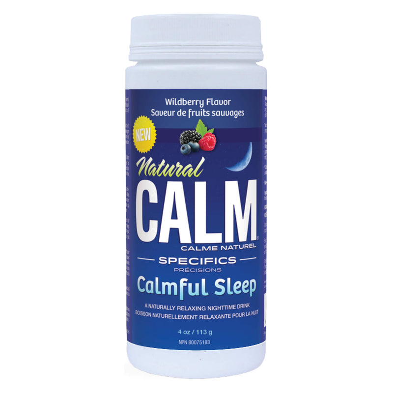 Bottle of Natural Calm Specifics – Calmful Sleep Natural Sleep Aid 4 Ounces