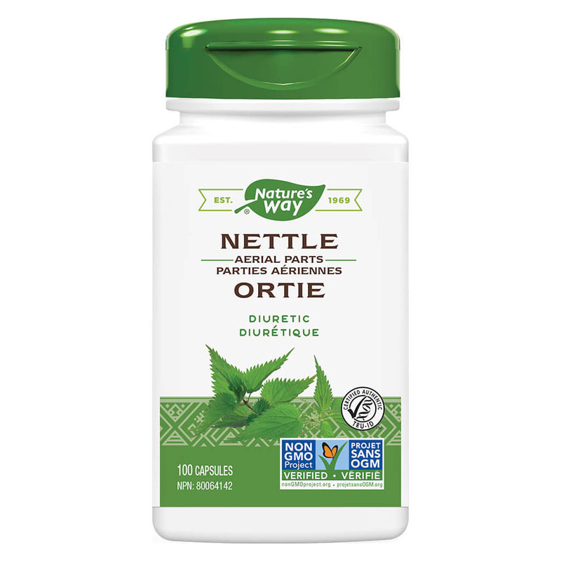 Bottle of Nature's Way Nettle Herb 100 Capsules