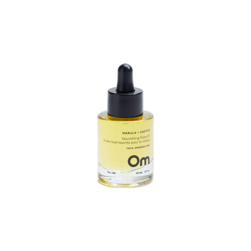 OM Organics - Marula + Cactus Nourishing Face Oil | Optimum Health Vitamins, Canada