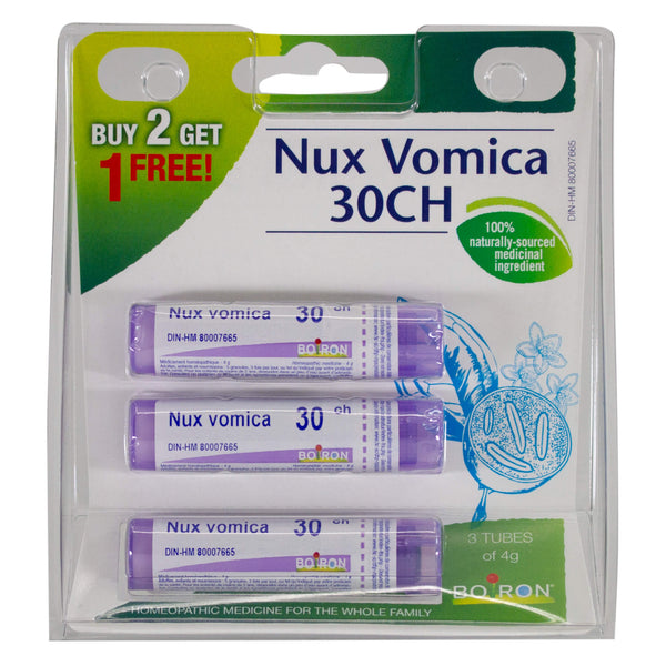 Pack of Boiron Nux Vomica 30 CH 3 Pack
