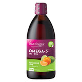 Bottle of Omega-3 EPA + DHA Tangerine Lime 500 Milliliters
