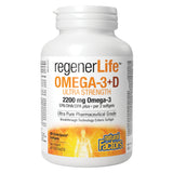NaturalFactors Regenerlife Omega-3+DUltraStrength 2200mgOmega-3 90EnteripureSoftgels