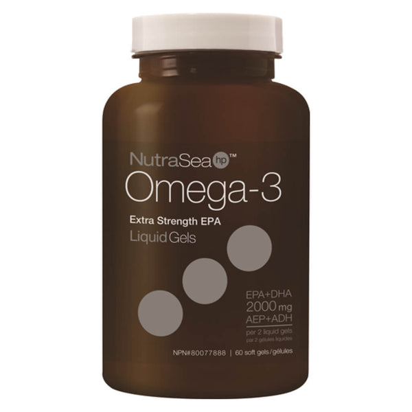 NutraSea HP™ Extra Strength EPA Omega-3 Liquid Gels Fresh Mint 60 Softgels