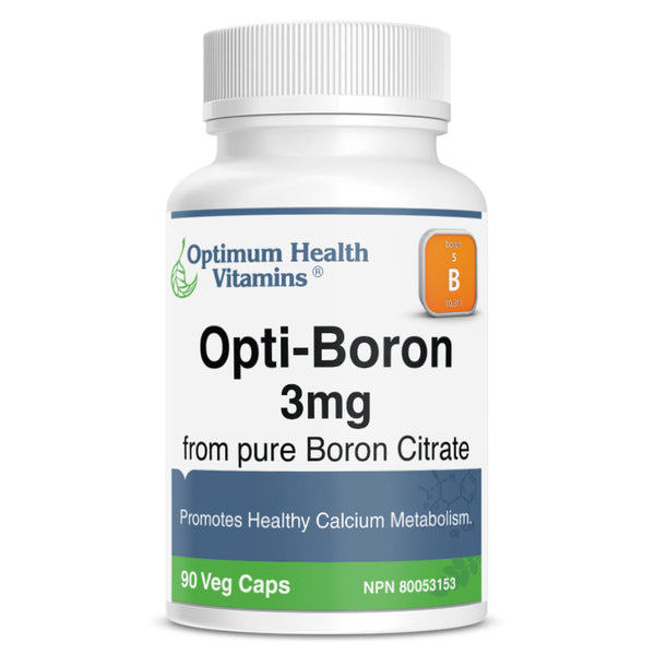 Bottle of Opti-Boron 90 Capsules