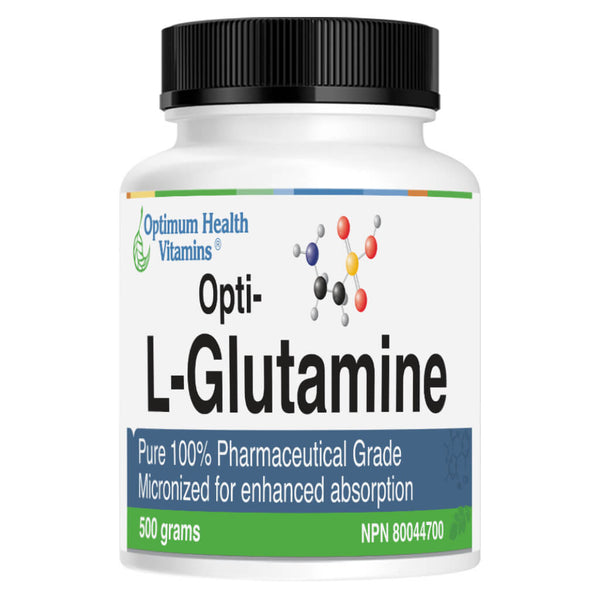 Container of Opti-L-Glutamine 500 Grams