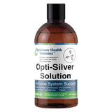 Bottle of Optimum Health Vitamins Opti-Silver Solution 946 Milliliters
