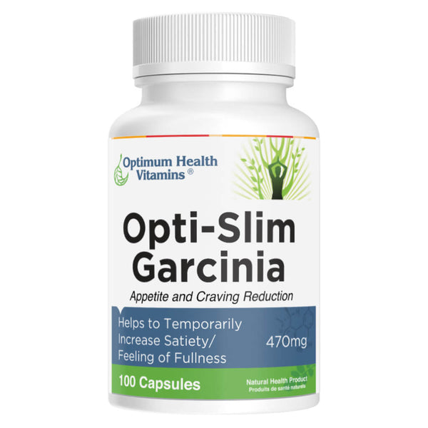 Bottle of Opti-Slim Garcinia 100 Capsules