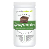 Container of Organic Hemp Protein Organic Dark Chocolate 400 Grams