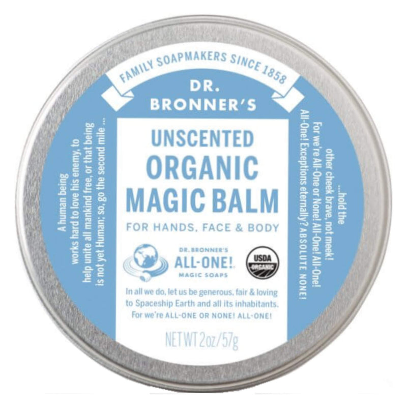 Tin of Dr. Bronner's Organic Magic Balm 57 Grams