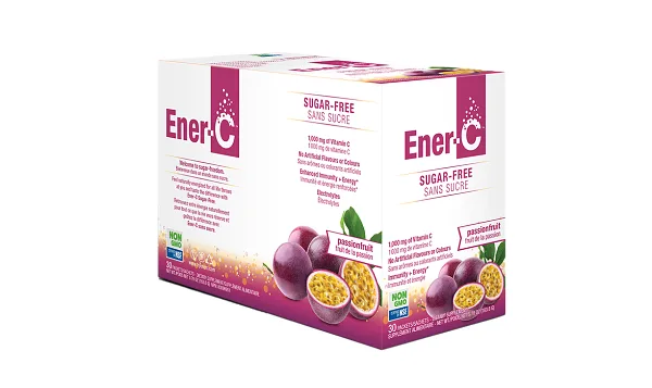 Ener-C EffervescentDrinkMix Passionfruit SugarFree 30Packets