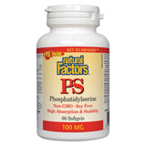Bottle of PS Phosphatidylserine 100 mg 60 Softgels