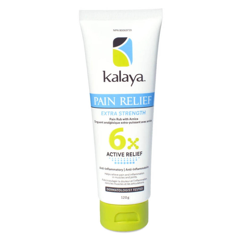Tube of Kalaya 6X Extra Strength Pain Relief 120 Grams