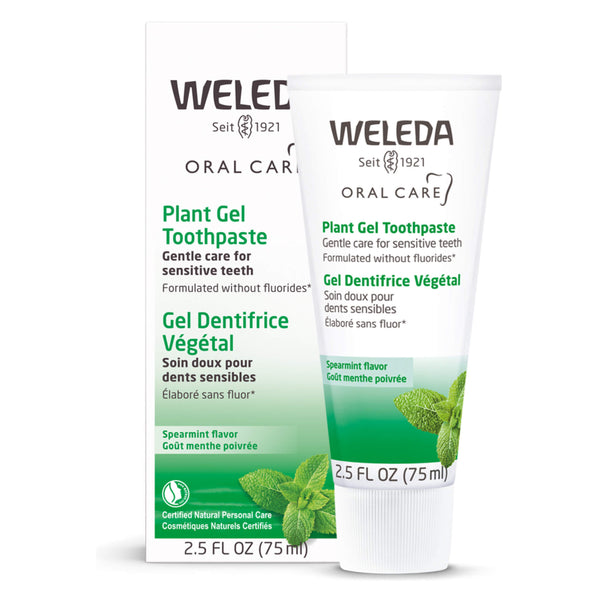 Bottle of Weleda Plant Gel Toothpaste 2.5 Ounces