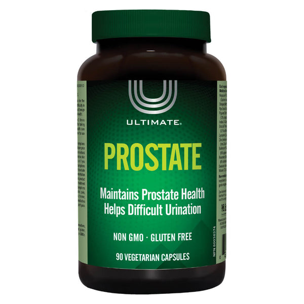 Bottle of Ultimate Prostate 90 Vegetarian Capsules