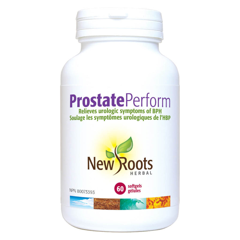 Bottle of Prostate Perform 60 Softgels