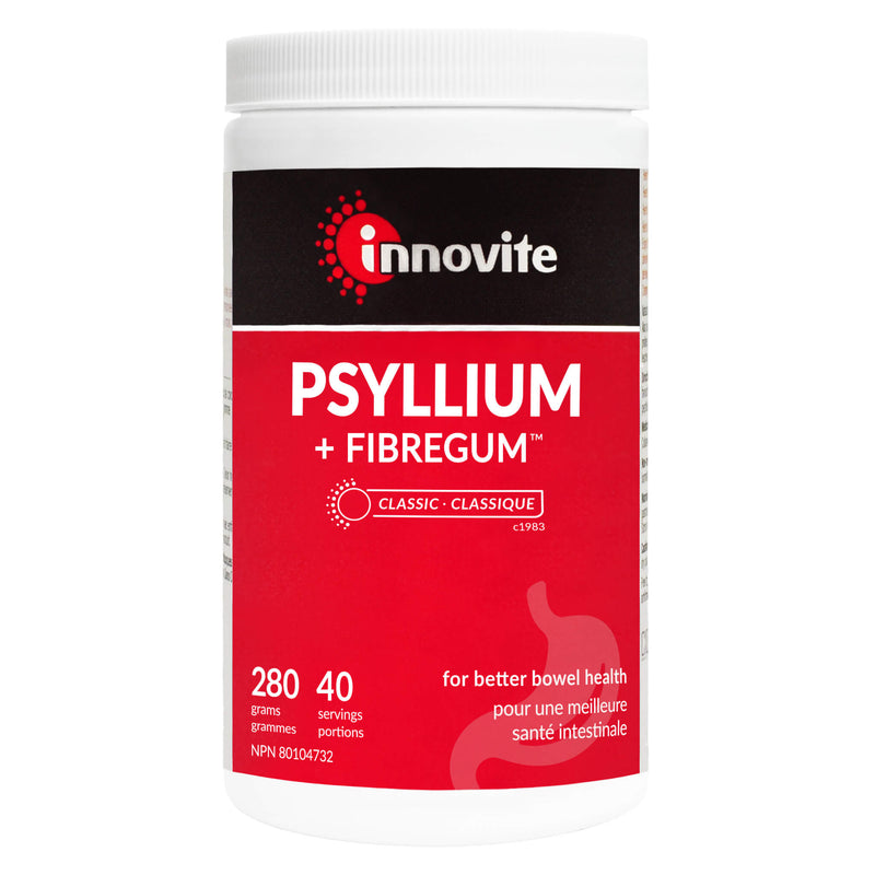 Innovite Psyllium + Fibregum Powder | Optimum Health Vitamins, Canada