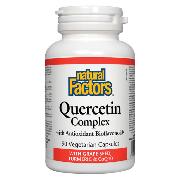 Bottle of Quercetin Complex 90 Vegetarian Capsules