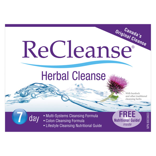 Prairie Naturals ReCleanse 7 Day Herbal Cleanse Kit | Optimum Health Vitamins, Canada