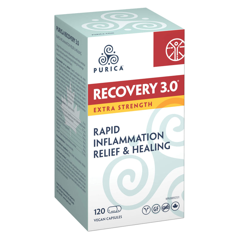 Purica Recovery3.0 ExtraStrength RapidInflamationRelief&Healing 120Vegan