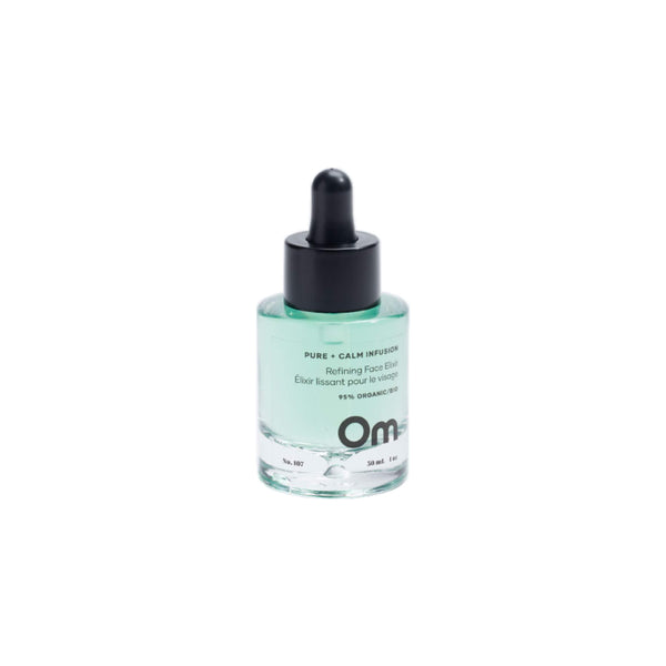 OM Organics - Pure + Calm Infusion Refining Face Elixir | Optimum Health Vitamins, Canada