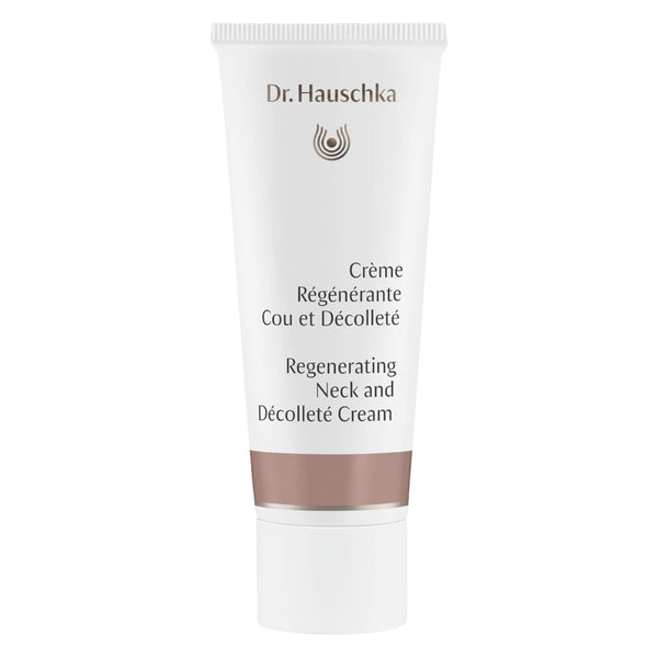 Bottle of Dr. Hauschka Regenerating Neck And Decollete Cream 40 Milliliters