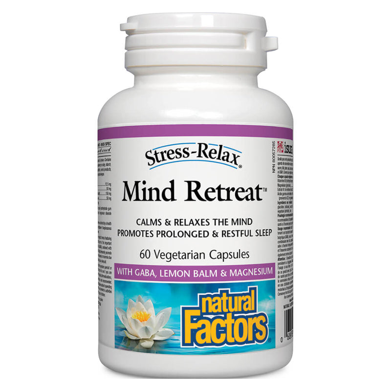 Bottle of Stress-Relax® Mind Retreat™ 60 Vegetarian Capsules