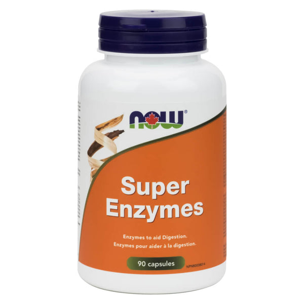 Bottle of Super Enzymes 90 Capsules