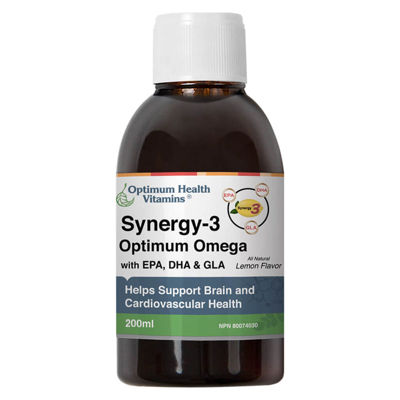 OptimumHealthVitamins Synergy-3OptimumOmega 200ml