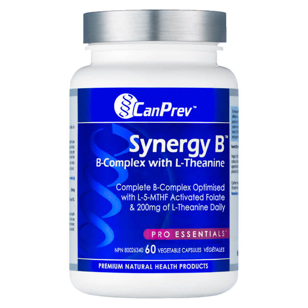 Bottle of CanPrev Synergy B 60 Capsules