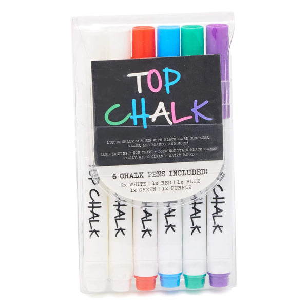 MasonTops Top Chalk Erasable Chalk Markers